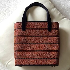 Stuart Weitzman Red and Black Mini Bag